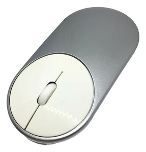 Computer WIRELESS Mouse Slim Quiet Click USB Sleek THIN Low Noise Tech Styling - Picture 1 of 4