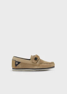 BÜRGERMEISTER JUNGEN HALBSCHUHE 43393 LEDER 73 BEIGE ORIGINAL PE 2022 - Bild 1 von 4
