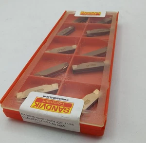10x Wendeschneidplatten Sandvik R123H2-0400-0501-CF 1125 Carbide inserts - Picture 1 of 3