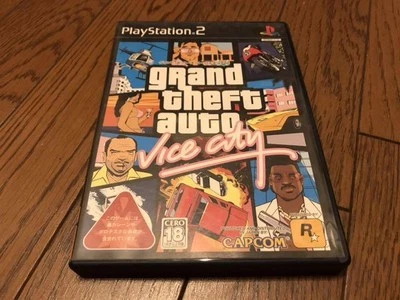 Grand Theft Auto : Vice City PS2 PlayStation 2 Japanese Version Tested - Image 1 of 3