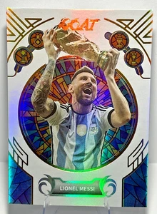 2023 FansMall GOAT Lionel Messi Enthroned Stained Glass SSP 1:12500 - Bild 1 von 2