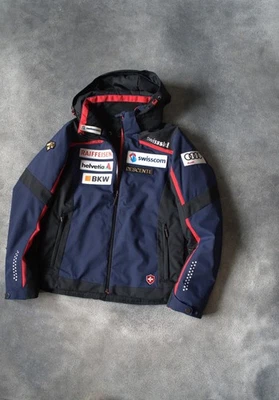 Descente SWISS Ski Team Insulated Sponsored Jacket Women Size S - Image 1 of 4