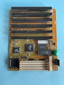 Motherboard AM386SX-40, ISA, Retro, Used, Tested, In Good Condition - Zdjęcie 1 z 8