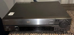 Sony MDP-333 LaserDisc LD CD CVD Multi Disc Player Parts or Repair RARE Vintage - Picture 1 of 5