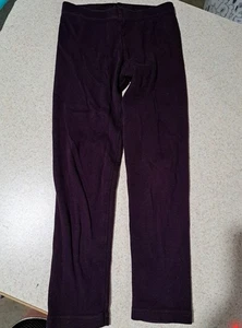 Girls Gymboree Deep Purple Leggings Full Length Elastic Wasitband Size 6 - Picture 1 of 4