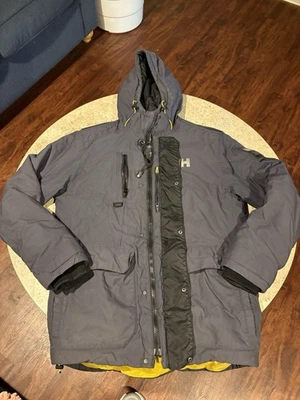 Para Hombres Medio Helly Hanson Protección Esquí Cremallera y Abotonada Forma Gran Forma Foto 1 de 4