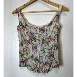 Sophie b corsetto donna floreale taglia grande donna cottagecore - Foto 1 di 7