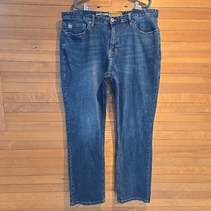 Hooey X Rock & Roll Denim Jeans Mens Double Barrel Stackable Size 40x34 Relaxed - Picture 1 of 12
