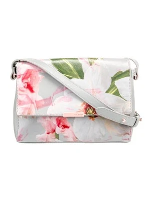Bolso Bandolera Floral Ted Baker Nuevo con Etiquetas Correa Ajustable Cierre Magnético  Foto 1 de 4