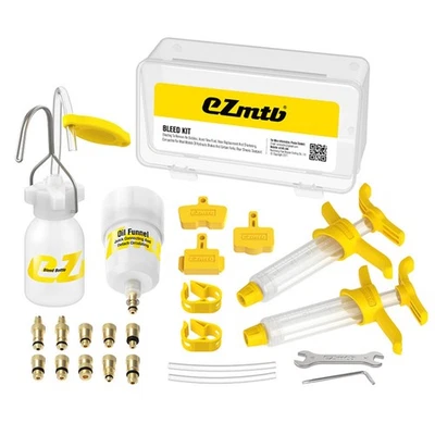 制动出血套件自行车液压盘式制动油矿物适用于禧玛诺、MAGURA、... — 第 1/4 张图片