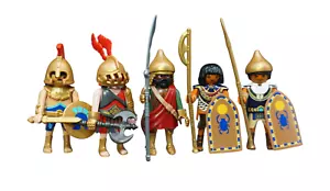 Playmobil Figuren Ägypten Ägypter Krieger Elite Soldaten Gladiator Nr. 20933 - Bild 1 von 1