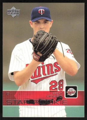 2003 Upper Deck Star Rookie Brent Hoard RC #518 Minnesota Twins - Image 1 of 2