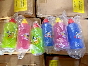 Disney Water Bottles Target Bullseye Playground Lot of 6 New! - Picture 1 of 1