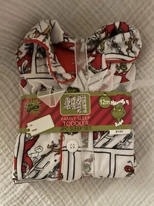 The Grinch 12 Month Baby Pajamas - Picture 1 of 2