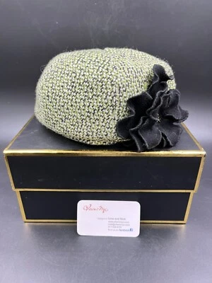 Boina para mujer Cashmere By Charm NYC talla única tejida informal estilo rosa salvaje Foto 1 de 4