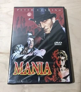 PETER CUSHING - Mania - DVD - Black & White Ntsc - **BRAND NEW/STILL SEALED** - Picture 1 of 3
