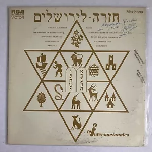 LOS INTERNACIONALES -VUELVE JESURUSALEM- 1976 MEXICAN LP + WOC, PROMO - Picture 1 of 4
