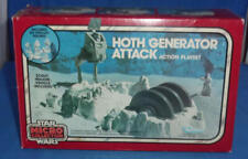 Star Wars Micro Collection Hoth Generator Attack Playset Box Incomplete 1982 Ken