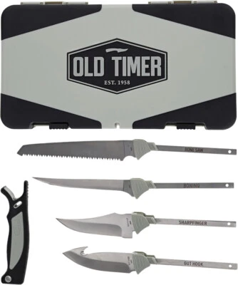 Kit de caza Schrade Switch-It 4 cuchillas de acero inoxidable 1160966 Foto 1 de 3