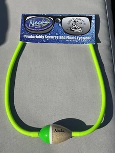 New NECKZ Floating  Balsa wood Sunglass Strap Retainer, Boating, Fishing, Swim - Picture 1 of 2