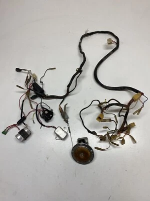 1976 76 SUZUKI GT250 gt 250 HUSTLER UNTESTED Wiring Harness Loom Ecu Cdi Coil - Image 1 of 4