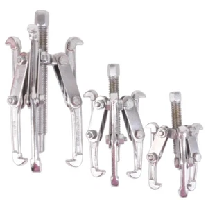 3Pc BEARING GEAR HUB PULLER SET Leg Armed Car Van Jaw Pulley Removal Hand Tool - Picture 1 of 3