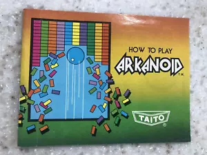 ARKANOID ORIGINAL ANLEITUNG SPIELBUCH NINTENDO NES HQ - Bild 1 von 1