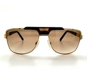 Cazal Legends MOD.987 Sunglasses 002SG Gold-Tortoise/Brown Gradient Lens 60mm - Picture 1 of 10