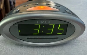 Timex T233G Alarm Clock Radio Nature Sounds Tested Retro Modern Vintage - Picture 1 of 9