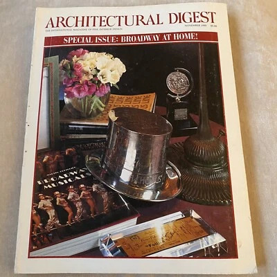 Architectural Digest Special Issue Broadway At Home November 1995 - Image 1 of 4