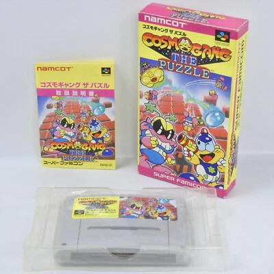 COSMO GANG THE PUZZLE Super Famicom Nintendo 9338 sf - Image 1 of 4