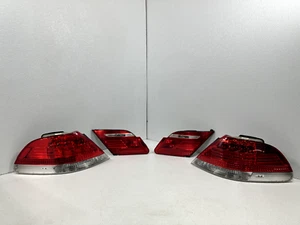 06-08 BMW 7 SERIES E66 750LI REAR LEFT & RIGHT TAIL LIGHT INNER & OUTER SET OEM - Picture 1 of 23