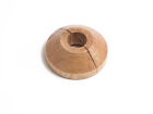 New Pipe Collars Rose Cover Chrome Wood Solid Oak For 15mm Pipes  Packet 12