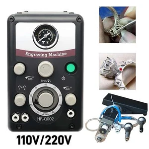 Pneumatische Schmuck Graviermaschine Schlaggraviermaschine Schmuckgravierer doppelseitig - Bild 1 von 13