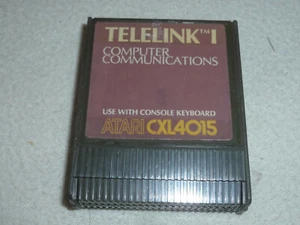 ATARI VIDEO GAME CARTRIDGE ONLY TELELINK COMPUTER COMMUNICATIONS VINTAGE CXL4015 - Picture 1 of 2