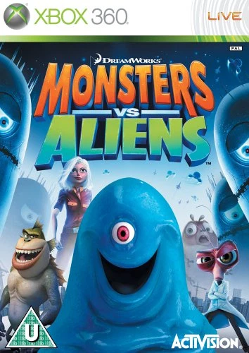 Monsters vs. Aliens (Microsoft Xbox 360 2009) Video Game - Image 1 of 1