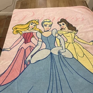 Disney Cinderella Plush Baby Blanket 58x47 - Picture 1 of 8