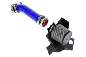 HPS Performance 827-679BL Shortram Air Intake Kit with Heat Shield Blue - Picture 1 of 5