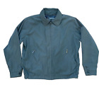 Barbour Balcomie Men's Full Zip Jacket PU Coated Green Size Large