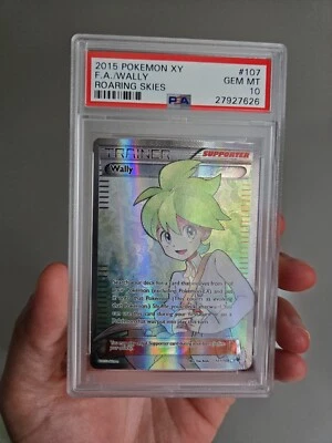 2015 Pokemon XY Roaring Skies Wally 107/108 Full Art PSA 10 - POP 34 - Image 1 of 3
