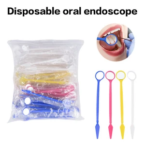 ‌100PCS Disposable Mouth Mirrors: Sterile, Multi-Use for Dental Mouth Exams - Picture 1 of 17