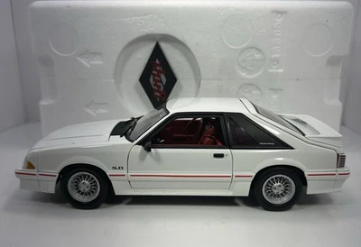 GMP 1/18 Scale 1988 FORD MUSTANG GT “FOXBODY 5.0”WHITE VERSION  - Image 1 of 4