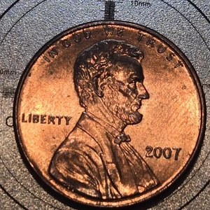 2007 lincoln penny no mint mark/AM Error - Picture 1 of 4
