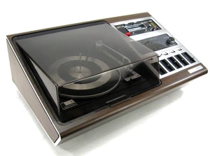 ZENITH ALLEGRO "THE WEDGE" RECEIVER TURNTABLE 8-TRACK SERVICED WORKING WELL NICE - Picture 1 of 9