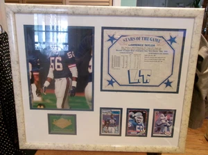 Dream Team Sport Sammlerstücke gerahmt 16 x 20 LAWRENCE TAYLOR New York Giants - Bild 1 von 6
