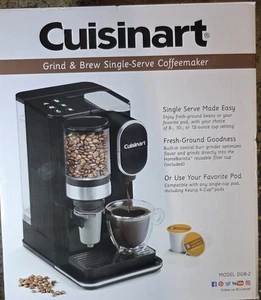 Cuisinart DGB-2 Grind & Brew Single-Serve Coffeemaker - Black - Picture 1 of 2