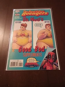 The Great Lakes Avengers # 7- Marvel Comic Book Deadpool Cover 20  - Picture 1 of 9