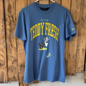 Camiseta Teddy Fresh Rick And Morty Gráfica Azul Talla XS 100% Algodón - Imagen 1 de 13