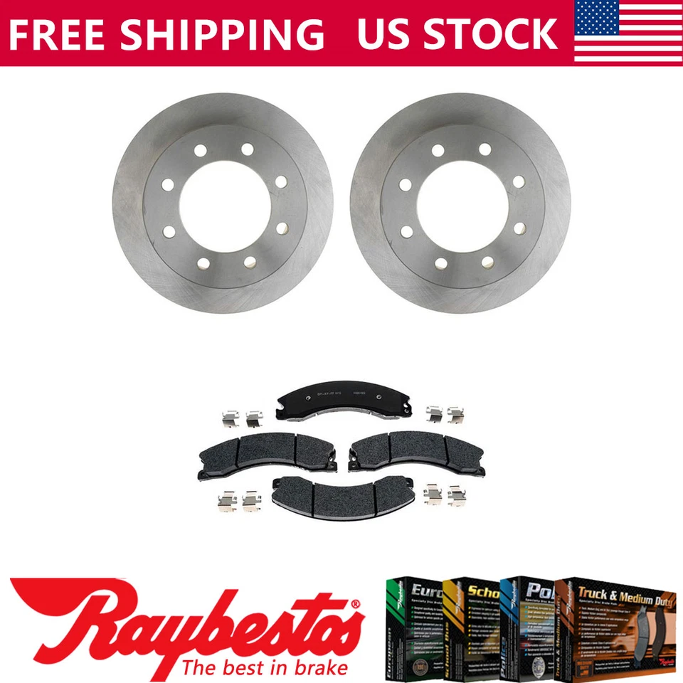 Kit de rotores de freno traseros + juego de pastillas metálicas para Chevrolet Express 4500 2010-2011 Foto 1 de 4