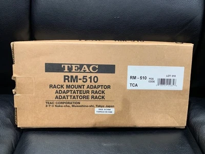 Adaptador de montaje en rack TEAC RM-510 nuevo stock antiguo Foto 1 de 2